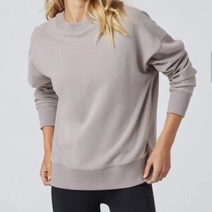 VUORI Sedona Weekender Crew Soft Pewter sz M